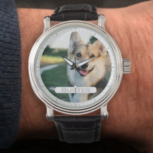 Remember Your Pet with Photo on a Watch