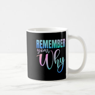 Remember Your Why Gym Motivation Fitness Insration Coffee Mug