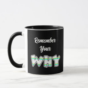 Remember Your Why Inspirational Mug
