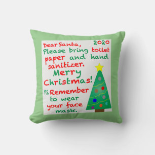 Remembering 2020 Christmas Cushion