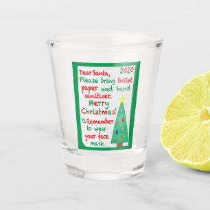 Remembering 2020 Christmas Shot Glass
