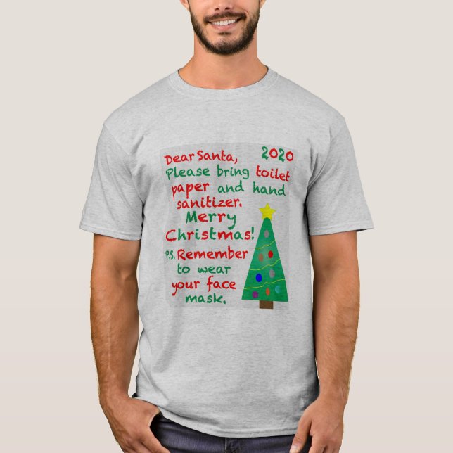 Remembering 2020 Christmas T-Shirt (Front)
