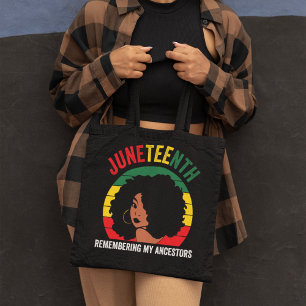 Remembering Ancestors Juneteenth Tote Bag