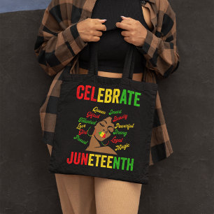 Remembering Ancestors Juneteenth Tote Bag