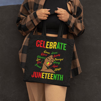 Remembering Ancestors Juneteenth  Tote Bag
