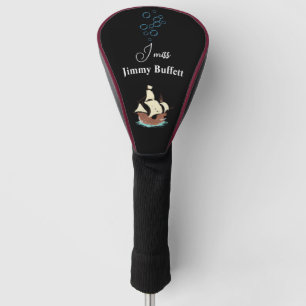 Remembering heaven Margaritaville I miss you Golf Head Cover