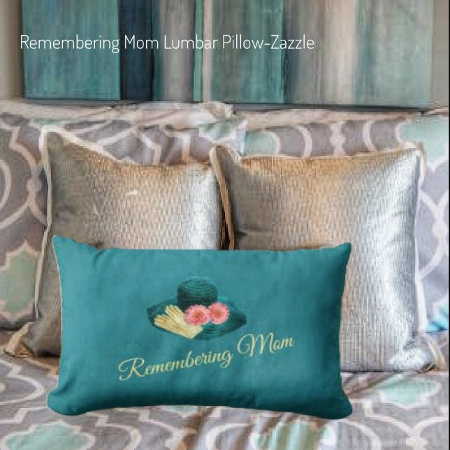 Remembering Mum Lumbar Cushion (Creator Uploaded)