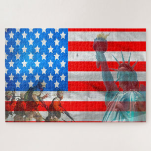 Remembering our Vetrans world war Two Jigsaw Puzzl Puzzle