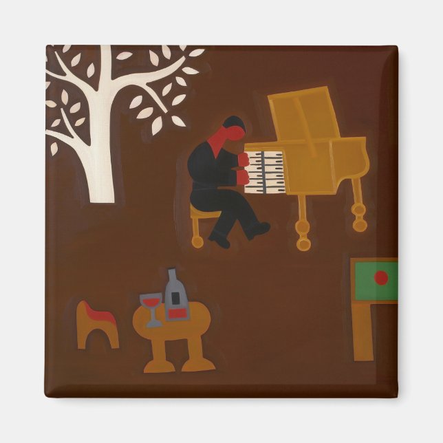 Remembering that Late Afternoon... 2007 Magnet (Front)