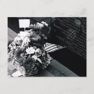 Remembrance At Vietnam Memorial Postcard