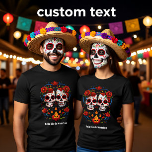  🌹Remembrance Blooms: Dia de Muertos Tribute 🌹 T-Shirt