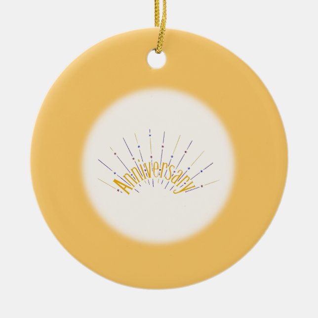 Remembrance - ceramic tree decoration (Front)