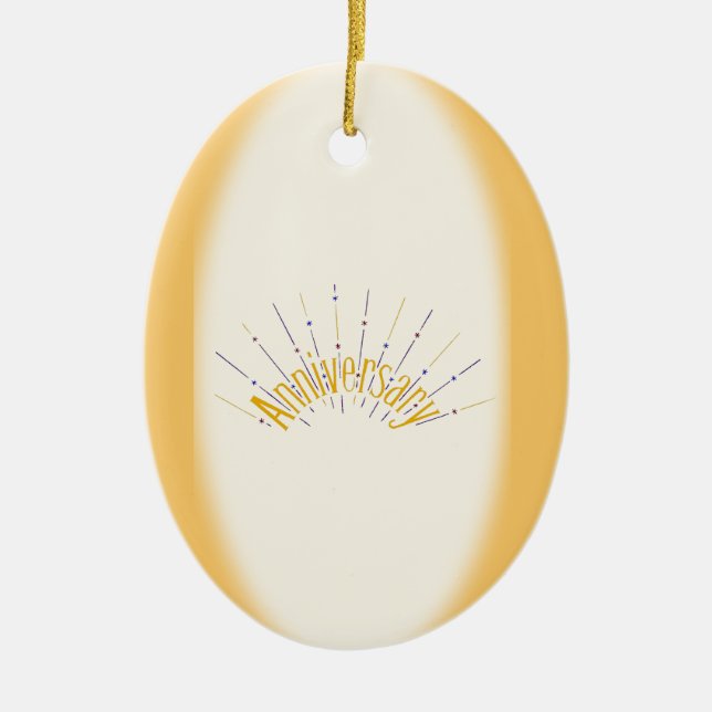 Remembrance - ceramic tree decoration (Front)