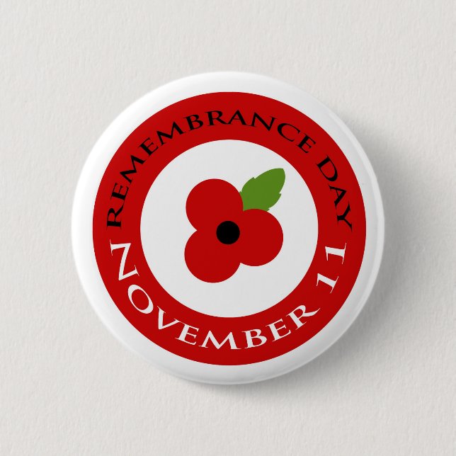 Remembrance Day - Badge (Front)