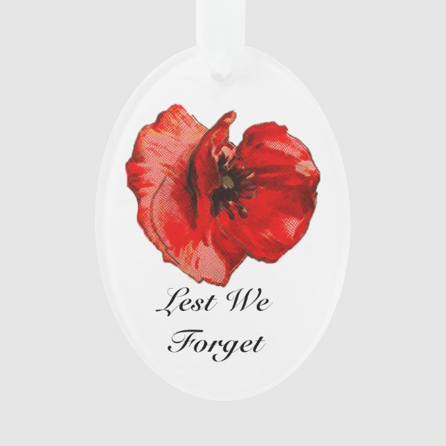 Remembrance day ornament (Front)