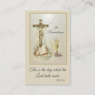 Remembrance Holy Cards Profession Faith RCIA (100)