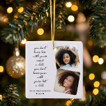 Remembrance Keepsake Loss Of Child Photos Ceramic Ornament<br><div class="desc">The "Remembrance Keepsake Loss Of Child" ceramic ornament is a delicate and poignant tribute to a cherished little soul that has left for the heavens too soon. Crafted with heartwarming care, this ornament serves as a gentle reminder of the eternal bond between a parent and their child. The ceramic material...</div>