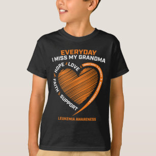Remembrance Loving Memory Of My Grandma Leukemia A T-Shirt