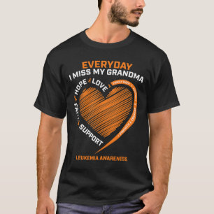 Remembrance Loving Memory Of My Grandma Leukemia A T-Shirt