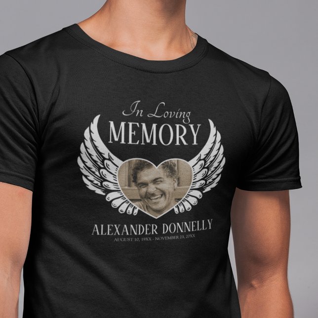 Remembrance Memorial Photo T-Shirt (Creator Uploaded)