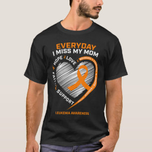 Remembrance Mother Loving Memory Of Mum Leukaemia T-Shirt