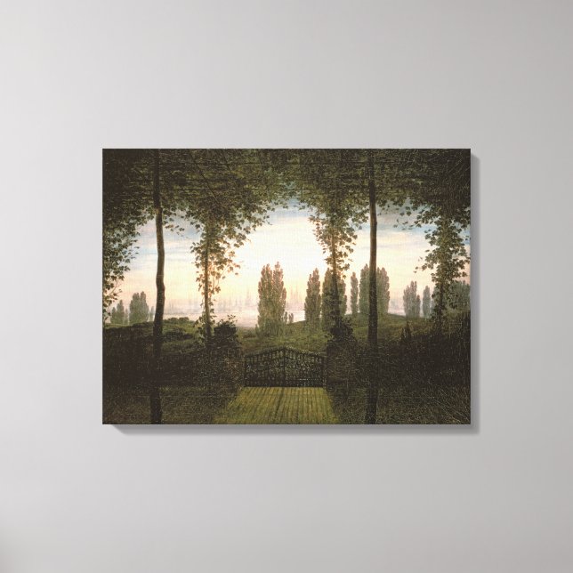 Remembrance of Johann Bremen Canvas Print (Front)