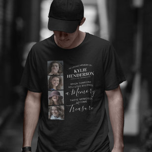 Remembrance Photo Collage Memorial T-Shirt