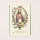 Remembrance Prayer Card for First Holy Communion