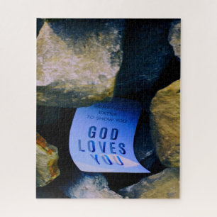 Reminder of God's Love For You. Christian Faith Jigsaw Puzzle