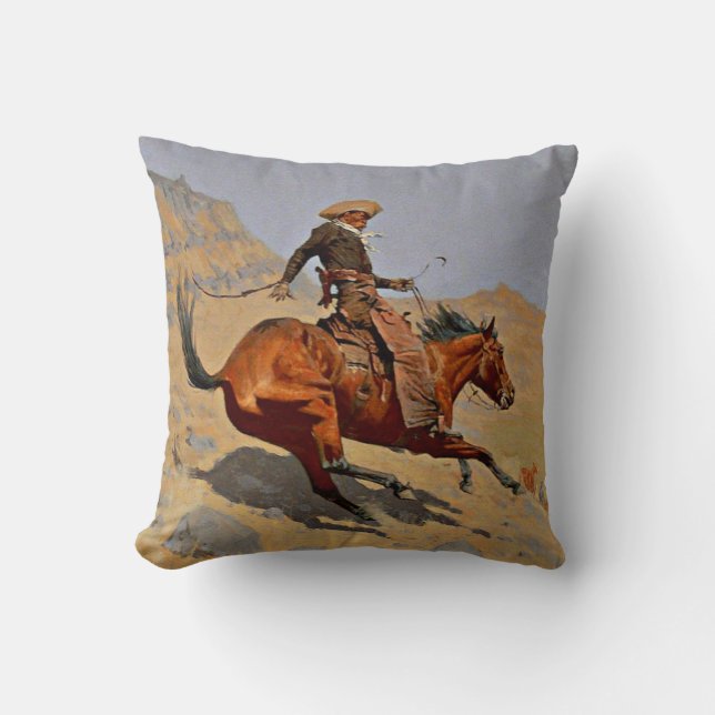 Remington - The Cowboy Cushion (Front)