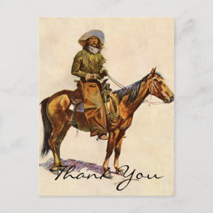 Remington's An Arizona Cowboy Postcard