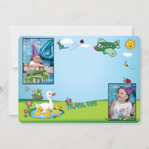 REMI'S 4TH BIRTHDAY THANK YOU CARD