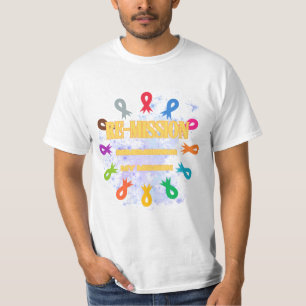 Remission cancer ribbons T-Shirt