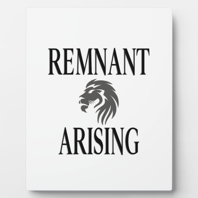 Remnant Arising Plaque (8 x 10'') (Front)