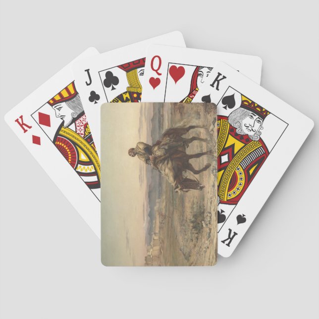 Remnants of an Army (by Elizabeth Thompson) Playing Cards (Back)