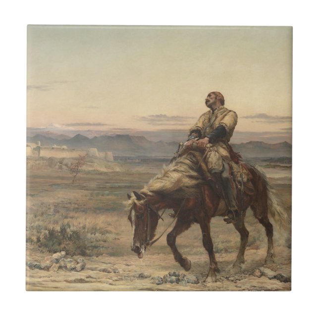 Remnants of an Army (by Elizabeth Thompson) Tile (Front)