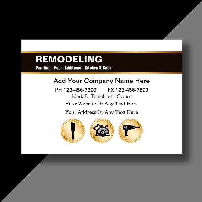 Remodeling Business Cards (Creator Uploaded)