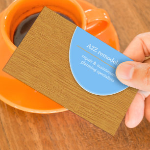 Remodeling Carpentry Business Card