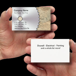 Remodeling Circular Saw Business Card