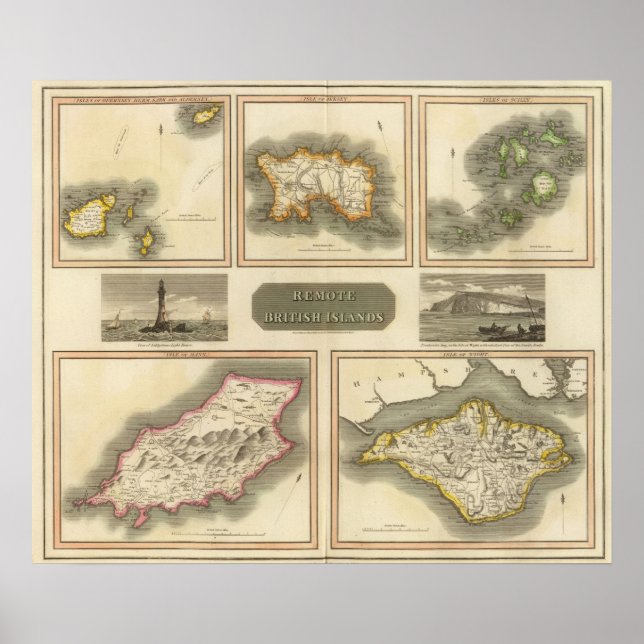 Remote British islands Poster (Front)