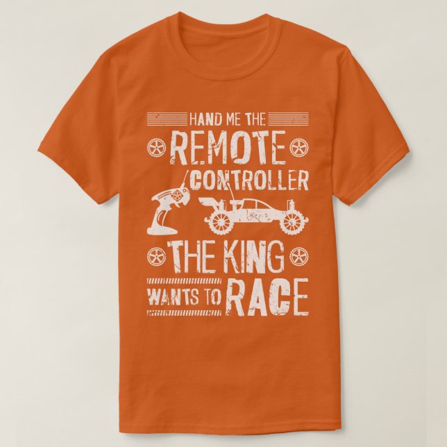 Remote Control Rracing RC T-Shirt (Design Front)