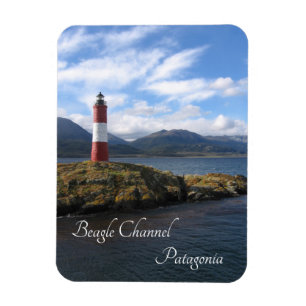 Remote Lighthouse, Beagle Channel, Patagonia Magnet
