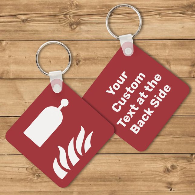 Remote Release Station Safety Sign Key Ring (Creator Uploaded)