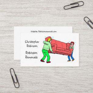 Removal Company Business Card