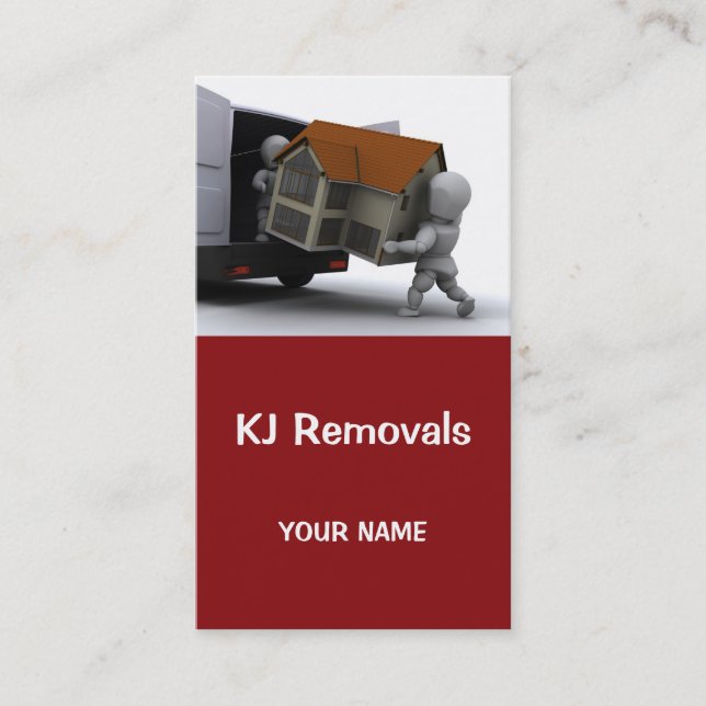 Removals Business Card (Front)