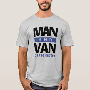 Removals Company Courier Van Transport T-Shirt