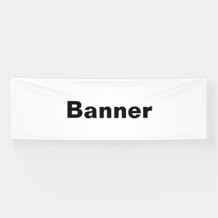 Remove This Text & Add Your Own Design 2.5' x 8' Banner