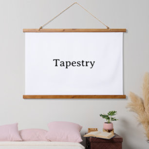 Remove This Text & Add Your Own Design 36"x26" Hanging Tapestry