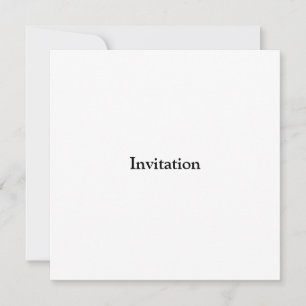 Remove This Text & Add Your Own Design 5.25"x5.25" Invitation