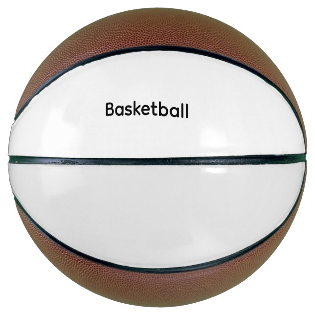 Remove This Text & Add Your Own Design Basketball (Front)